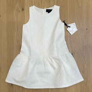 New Victoria Beckham for target white dress girls S